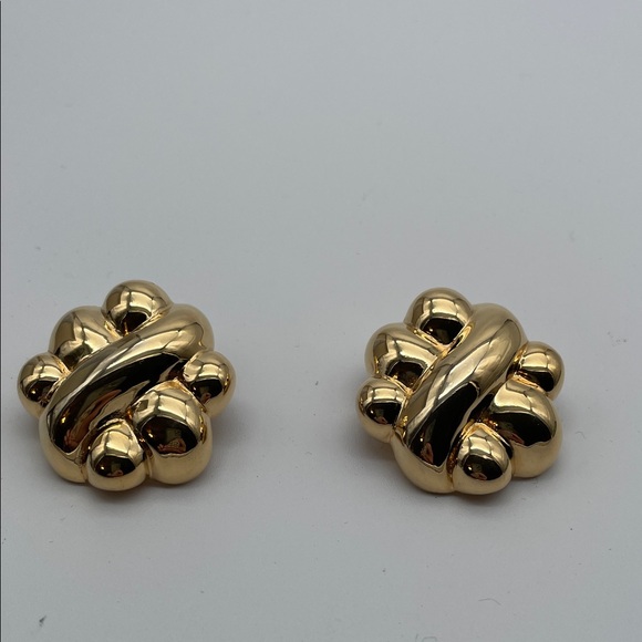 Erwin Pearl Gold-Tone Knot Earrings - Picture 3 of 3